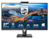 Philips monitor LCD monitor with USB docking 276B1JH/00 27 inch (68.6 cm), QHD, 2560 x 1440 pixels, IPS, 16:9, must, 4 ms, 300 cd/m², W-LED system