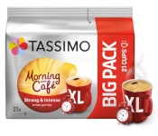 Tassimo kohvikapslid Morning Cafe XL Strong & Intense, 21tk