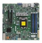 Supermicro emaplaat Intel LGA1151 DDR4 mATX LAN, X11SCH-F