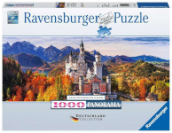 Ravensburger pusle Panorama castle in Bawarii, 1000-osaline