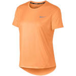 Nike T-särk naistele W Miler Top SS oranž AJ8121 882 , suurus XS