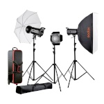 Godox stuudiovälk Godox QT400II-C Studio-Kit studio flash unit kit 2 x 400Ws