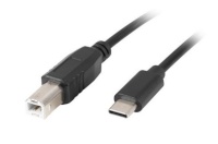 Lanberg kaabel Cable USB-C(M)->USB-B(M) 2.0 1.8m must