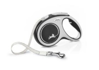 Flexi jalutusrihm New Comfort M Tape 5 m must Dog Retractable Lead jalutusrihm