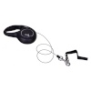 Flexi jalutusrihm New CLASSIC XS Dog Retractable Lead 3m, must