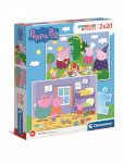 Clementoni pusle Peppa Pig, 2x20-osaline