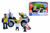 Fireman Sam mänguauto Police Quad with Figurine