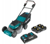 Makita akumuruniiduk DLM530PT4 Cordless Lawn Mower, 2x 18V, sinine/must