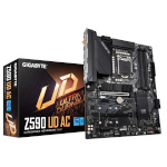 Gigabyte emaplaat Z590 UD AC Z590, Intel, LGA1200, DDR4, ATX