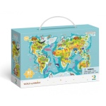 Tm Toys pusle Animal World Map Observation