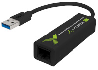 Techly USB 3.0 Superspeed auf RJ45 Gigabit 10/100/1000 Konve