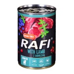 Dolina Noteci koeratoit Rafi Junior Pate with lamb, cranberry and blueberry - Wet Dog Food 400g