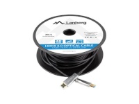 Lanberg kaabel HDMI M/M v2.0 40m must CA-HDMI-20FB-0400-BK