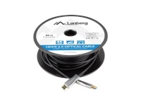 Lanberg kaabel HDMI M/M v2.0 CA-HDMI-20FB-0800-BK, 80m, must