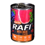 Dolina Noteci koeratoit RAFI duck, blueberry, cranberry - Wet Dog Food 400g