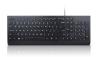 Lenovo klaviatuur Essential Wired Keyboard Wired via USB-A, Keyboard layout US Euro, must