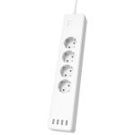 Hama nutipikendusjuhe WLAN-Socket 4-pesaline, without Hub, USB, valge