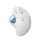 Logitech hiir M575 Ergo Trackball, valge