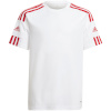 Adidas Teamwear T-särk lastele Squadra 21 Jersey Youth valge GN5741 140cm