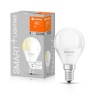 Osram nutipirn Ledvance SMART+ WiFi Classic Mini Bulb Dimmable soe valge 40 5W 2700K E14