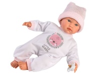 Llorens beebinukk Baby Crying Cuquita 30 cm