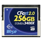 Wise mälukaart CFast 2.0 Card 3400x 256GB sinine