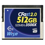 Wise mälukaart CFast 2.0 Card 3500x 512GB sinine