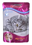 Super Benek kassitoit Cat food with rabbit pieces in Sauce 100g