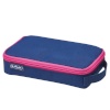 Herlitz pinal 2Go kaanega, sinine/roosa