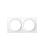 Fibaro pistikupesade kate Double Cover Plate, valge