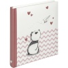 Walther fotoalbum Baby Little Panda roosa 28x30,5 50 lehte valge UK281R