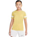 Nike Football T-särk lastele NK Df Academy21 Top SS kollane CW6103 700 , suurus XS