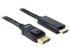 Delock kaabel Displayport V1.1 -> HDMI(M)