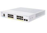 Cisco switch CBS350-16P-2G-EU network Managed L2/L3 Gigabit Ethernet (10/100/1000) hõbedane