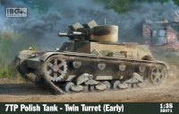 IBG liimitav mudel 7TP Polish Tank-Twin Turret Early Production