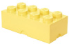 LEGO klotsikast Storage Brick 8 helekollane | 40041741