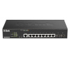 D-Link switch DGS-2000-10P network Managed L2/L3 Gigabit Ethernet (10/100/1000) Power over Ethernet (PoE) 1U must