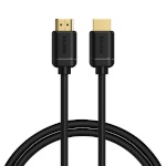 Baseus videokaabel 2x HDMI 2.0 4K 60Hz Cable, 3D, HDR, 18Gbps, 1m (Black)