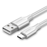 UGREEN laadimiskaabel Gold-plated USB-C Cable 0.5m, valge