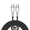 Baseus laadimiskaabel USB-C to USB-C Cafule, 100W, 2m (Black)
