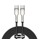 Baseus laadimiskaabel USB-C to USB-C Cafule, 100W, 2m (Black)