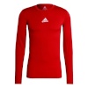 Adidas Teamwear T-särk meestele Compression Long Sleeve Tee punane GU7336 , suurus M