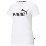 Puma T-särk naistele Ess Logo Tee valge 586774 02 , suurus L