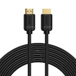 Baseus videokaabel 2x HDMI 2.0 4K 30Hz Cable, 3D, HDR, 18Gbps, 5m (Black)