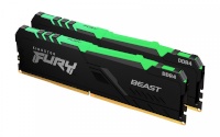 Kingston mälu Memory DDR4 Fury Beast RGB 16GB(2x8GB) 2666MHz CL16