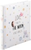 Hama fotoalbum Bookbound 3861 To The Moon 29x32 60 lehte valge