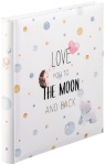 Hama fotoalbum Bookbound 3861 To The Moon 29x32 60 lehte valge