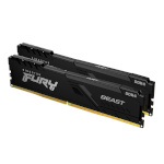 Kingston mälu 32GB 2666MHz DDR4 CL16 (Kit of 2) 1Gx8 FURY Beast Black