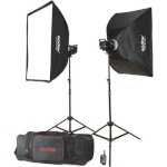 Godox stuudiovälk MS200-F Studio-Kit Studio Flash Unit Kit 2 x 200Ws