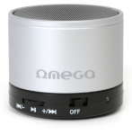 Omega Bluetooth kõlar V3.0 Alu 3in1 OG47S hõbedane (42647)